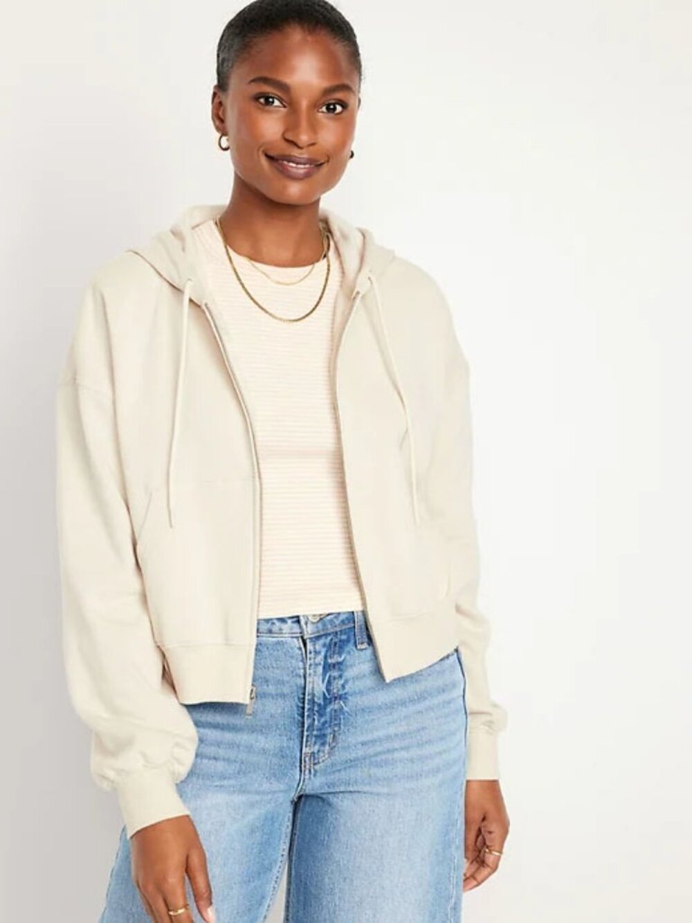 OLD NAVY Fleece Full-Zip Hoodie